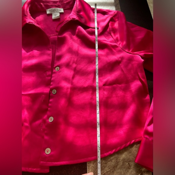 Rachel Zoe blouse. Size Small. 97% Polyester, 3% Spandex. NEW - Picture 5 of 8